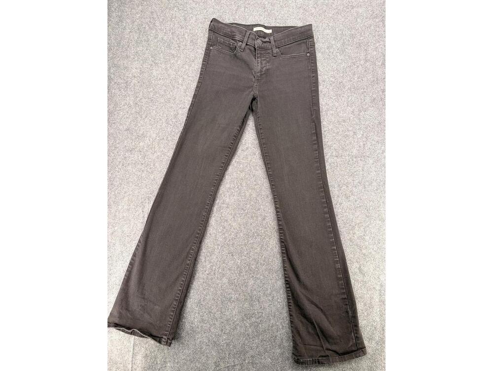 Levi's 315 Shaping Bootcut Jeans Size 27‎ Black Denim